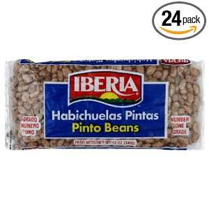 Iberia Pinto Bean, 12 Ounce (Pack of 24) Grocery & Gourmet Food