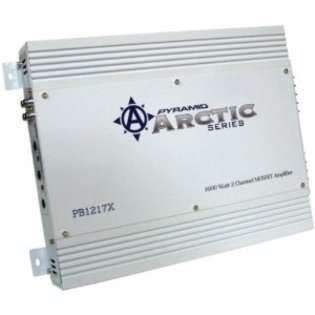 Pyramid PB1217X 1,600 Watt 2 Channel Mosfet Arctic Series Amplifier at 