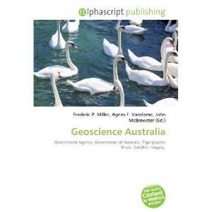  Geoscience Australia (9786134187077) Frederic P. Miller 