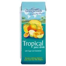 Sunpride Tropical Juice Drink 250Ml   Groceries   Tesco Groceries