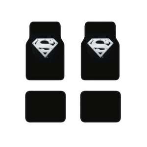  A Set of 4 Superman Silver Shield Universal Fit Plush 