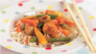 Sweet and sour chicken   Quick, easy and appealing to young tastebuds.