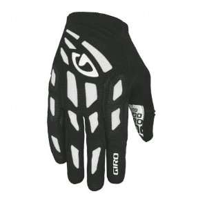  Giro Rivet Full Finger Cycling Gloves Black / White M 