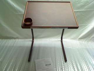 Table Mate II Woodgrain Folding Table  