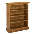 wood designs americana 48 oak bookcase finish light
