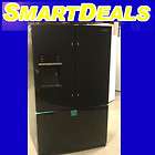 black samsung 3 door french door refrigerator 