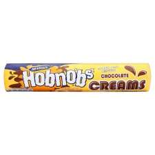 Mcvities Chocolate Hobnob Creams 200G   Groceries   Tesco Groceries