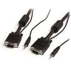   com 50 Feet Coax High Resolution Monitor VGA Cable with Audio HD15 M/M