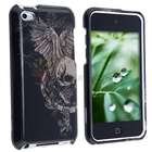 New FOR iPod Touch 4 G SKULL WING CASE+GUARD+CAR CHARGER