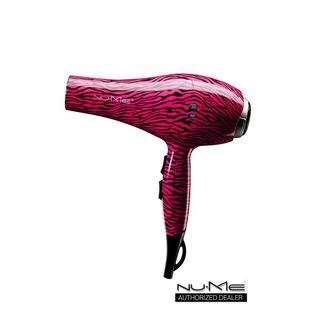 NuMe Style NuMe Pro Ionic Hair Blow Dryer, Hot Pink Zebra at  
