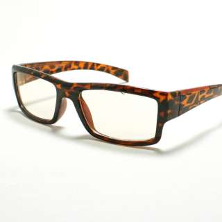 EYEGLASS Frame Nerd Glasses Geek Chic Optical Frame TORTOISE Brown 