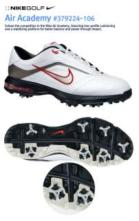 Nike Air Academy 379224 106 Golf Shoes   Mens 10.5 M  