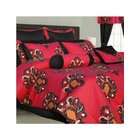 comforter dust ruffle neck roll cushions 2 and shams 2