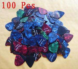 100 pcs New Medium 0.71mm guitar picks  