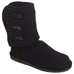 Womens Boot Knit   Black  Bearpaw Shoes Womens Boots 