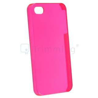   Hard Case For iPhone 4 G 4S Yellow+Purple+Clear+Red+Blue+Pink  