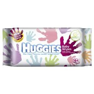 Huggies Everyday Baby Wipes Cucumber Fresh Fragrance 12 Packs of 64 
