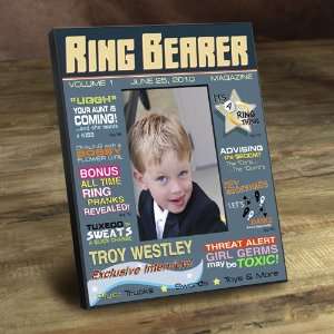  Baby Keepsake Personalized Ring Bearer Magazine Frame 