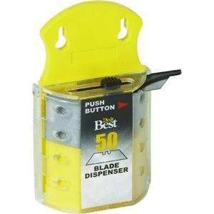  Do it Best Utility Blade Dispenser, 50PK UTILITY BLADES 