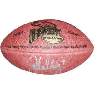   Elway Autographed Wilson NFL Retirement Football