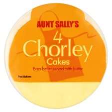 Aunt Sallys Chorley Cakes X 4   Groceries   Tesco Groceries