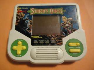   II 2 Simons Quest Tiger Electronic Handheld Arcade Game  