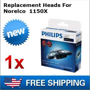 Replacement Heads for Norelco 1150X Shaver 1 Pack  