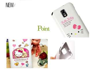   II Skyrocket 4G LTE i727 AT&T Hello Kitty Silicone Case Cover  