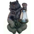  Brown Grizzly Bear Solar Lantern Light
