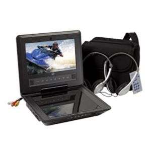 Audiovox D7104PK Portable DVD Player 7 CD DVD Video  