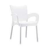 Contract Romeo Stacking Chair in White