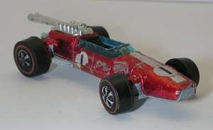 Redline Hotwheels Red 1969 Brabham Repco F1  