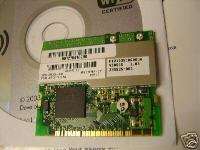 HP W500 (DR469A#ABA) WLAN mini pci card 54 Mbit/s  