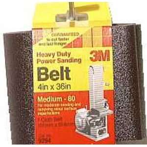  3M 9294NA Heavy Duty Power Sanding Belts, 4 Inch x 36 Inch 