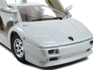   scale diecast car model of Lamborghini Diablo die cast car by Bburago