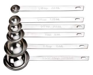 OPEN STOCK NEW S/S MEASURING SPOONS ~ CHOOSE YOUR SIZE 053796106371 