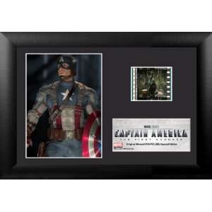  Marvel Comics Capatain America Wood Framed Movie Film Cell 