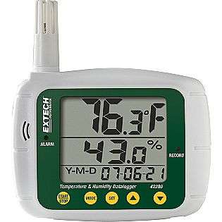 Extech   Registrador de datos de temperatura y humedad