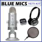 Blue Microphones Yeti USB Condenser Plug & Play Microphone + Accessory 