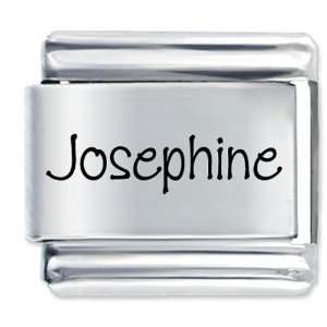Name Josephine Laser Charms Italian Bracelet