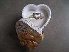   Silver Friendship Ring keepsake w/box Heart Shaped Great Love Gift