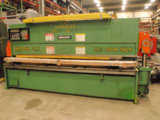 8934 CINCINNATI Model 4H 12 Shear 12 x 1/2 Capacity  