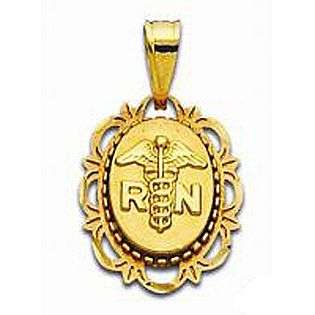   Yellow Gold Rn Pendant  Jewelry Gold Jewelry Pendants & Necklaces