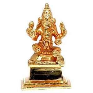   Brass Ganesh Statue for Blessings and Protections 