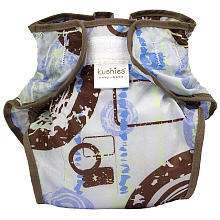 Kushies Tafetta Waterproof Infant Diaper Wrap   Boy (10 22 lbs 