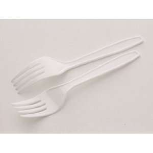  Caroline Caroline 1511 Plastic Forks White X8 Kitchen 