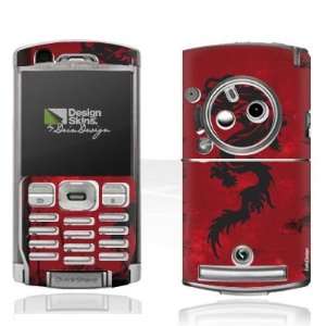   for Sony Ericsson P990i   Dragon Tribal Design Folie Electronics