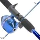 South Bend Worm Gear Fishing Rod & Spincast Reel Combo Blue