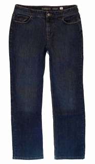 Liz Claiborne Slim Bootcut sz 10 Stretch Womens Blue Jeans Denim Pants 