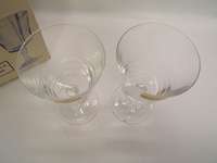 Dalton French Lead Crystal 2 Wine Glass original  